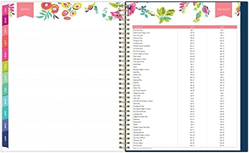 Day Designer for Blue Sky 2021-2022 Academic Year Weekly & Monthly Planner, 5" x 8", Flexible Cover, Wirebound, Peyton Navy (107927-A22) - Image 8